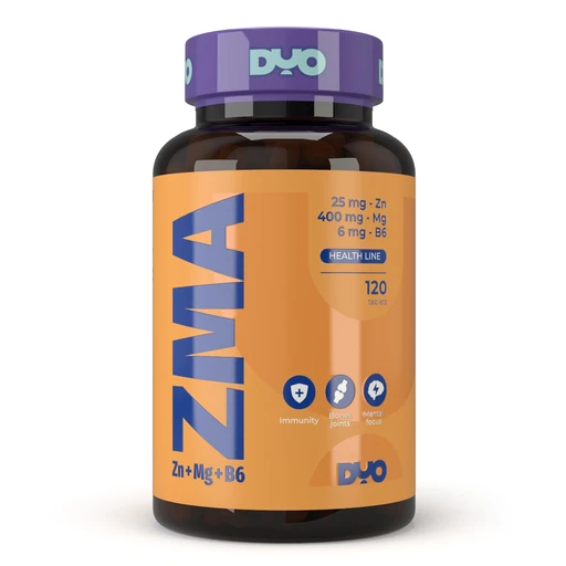 DYO ZMA Zn + Mg + B6 (Цинк + Магний + B6) 120 капс.