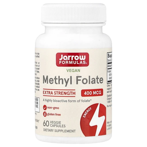 JARROW FORMULAS Methyl Folate 400 мкг 60 капс.