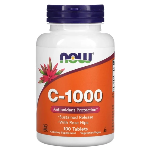 NOW Vitamin C 1000 мг 100 табл.