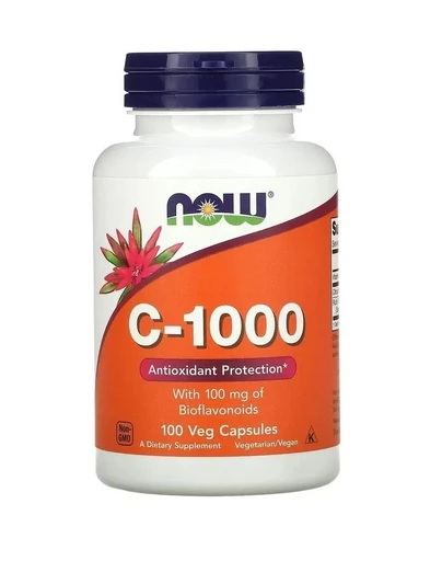 NOW Vitamin C-1000 100 капс.