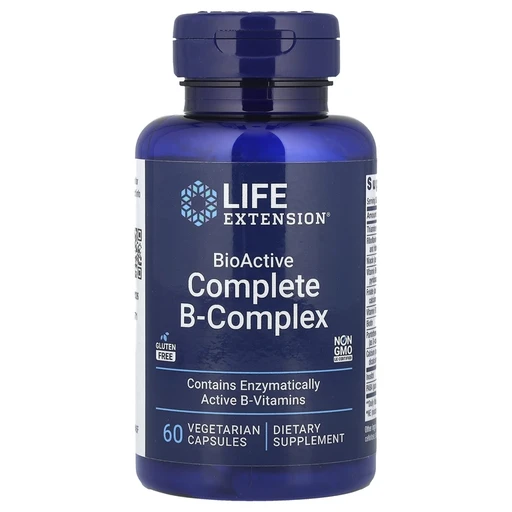 Life Extension BioActive Complete B-Complex 60 капс.