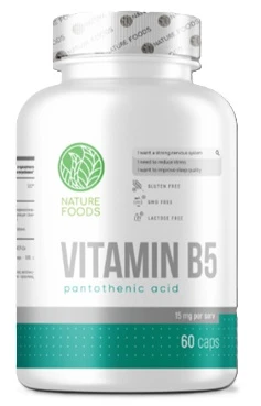 Nature Foods Vitamin B5 60 капс.