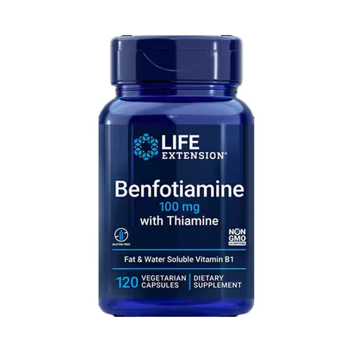 Life Extension Benfotiamine with Thiamine 100 мг 120 капс.